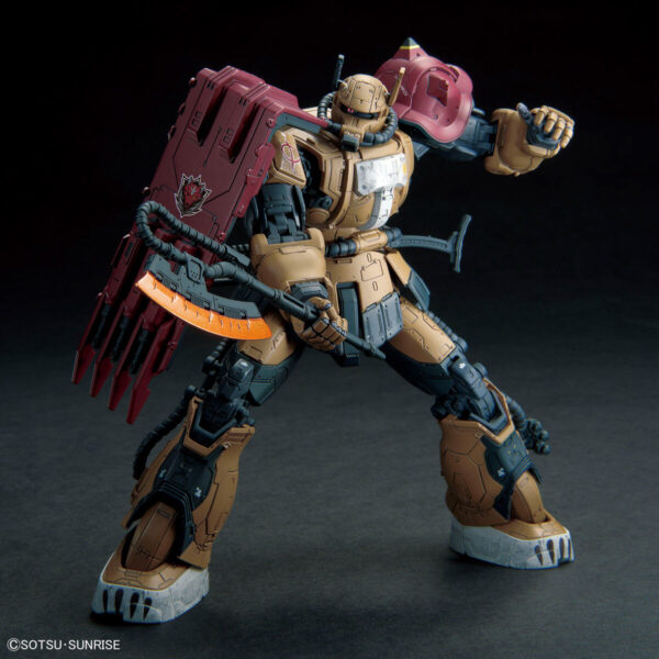 HG-RFV-254 MS-06F Zaku II F Type Solari [RFV] (1/144) 薩克ⅡF型 索拉利機 [復仇的安魂曲]：圖片 6