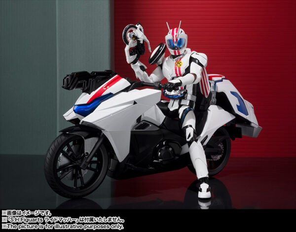 S.H.Figuarts - 假面騎士 Mach + Macher機車：圖片 15