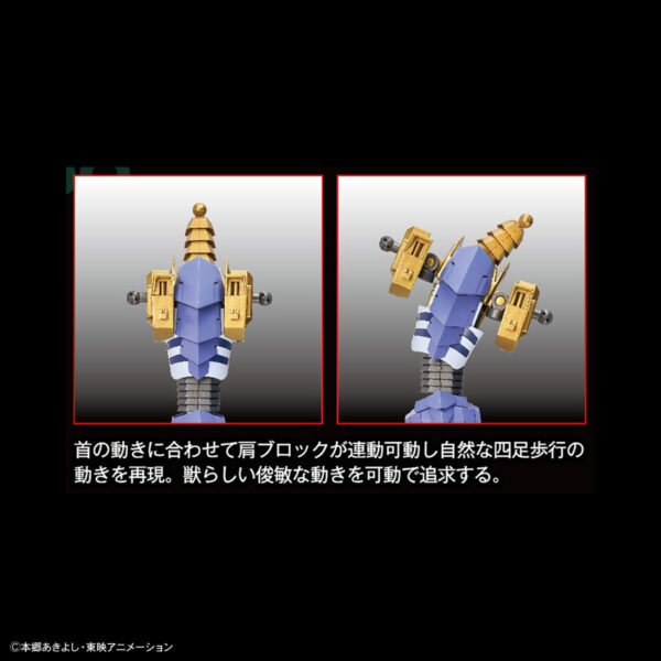 Figure-rise Standard Amplified - Metal Garurumon 鋼鐵加魯魯獸[增幅版]：圖片 12