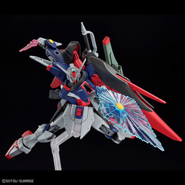 HGCE-258 ZGMF/A-42S2 & A-GXQ754/V2 Destiny Gundam Spec II & Zeus Silouette (1/144) 命運鋼彈 SpceⅡ＆宙斯裝備：圖片 11