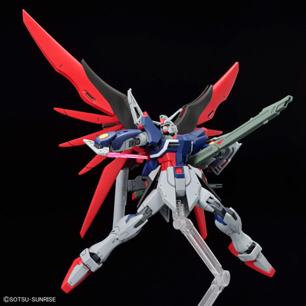 HGCE-258 ZGMF/A-42S2 & A-GXQ754/V2 Destiny Gundam Spec II & Zeus Silouette (1/144) 命運鋼彈 SpceⅡ＆宙斯裝備：圖片 10