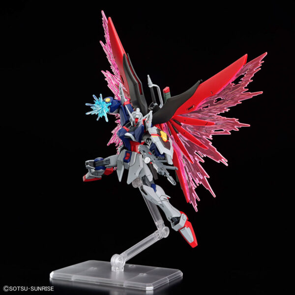 HGCE-258 ZGMF/A-42S2 & A-GXQ754/V2 Destiny Gundam Spec II & Zeus Silouette (1/144) 命運鋼彈 SpceⅡ＆宙斯裝備：圖片 9