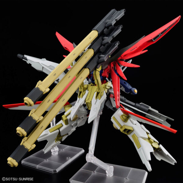 HGCE-258 ZGMF/A-42S2 & A-GXQ754/V2 Destiny Gundam Spec II & Zeus Silouette (1/144) 命運鋼彈 SpceⅡ＆宙斯裝備：圖片 7