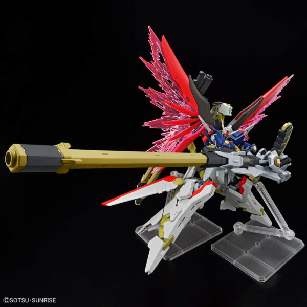 HGCE-258 ZGMF/A-42S2 & A-GXQ754/V2 Destiny Gundam Spec II & Zeus Silouette (1/144) 命運鋼彈 SpceⅡ＆宙斯裝備：圖片 6