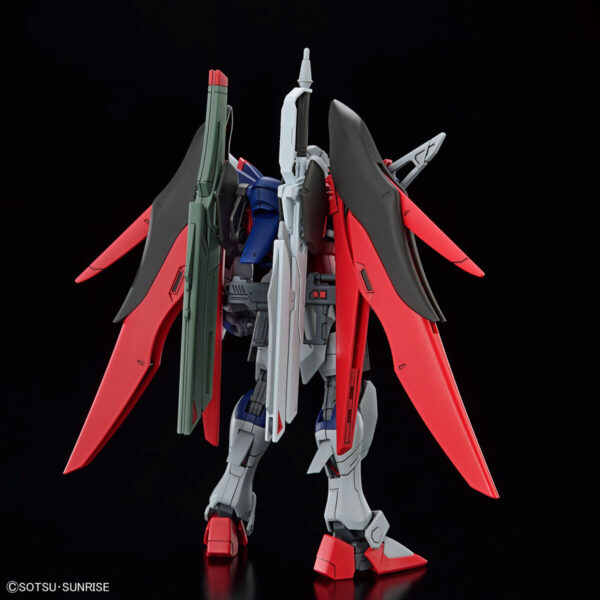 HGCE-258 ZGMF/A-42S2 & A-GXQ754/V2 Destiny Gundam Spec II & Zeus Silouette (1/144) 命運鋼彈 SpceⅡ＆宙斯裝備：圖片 5