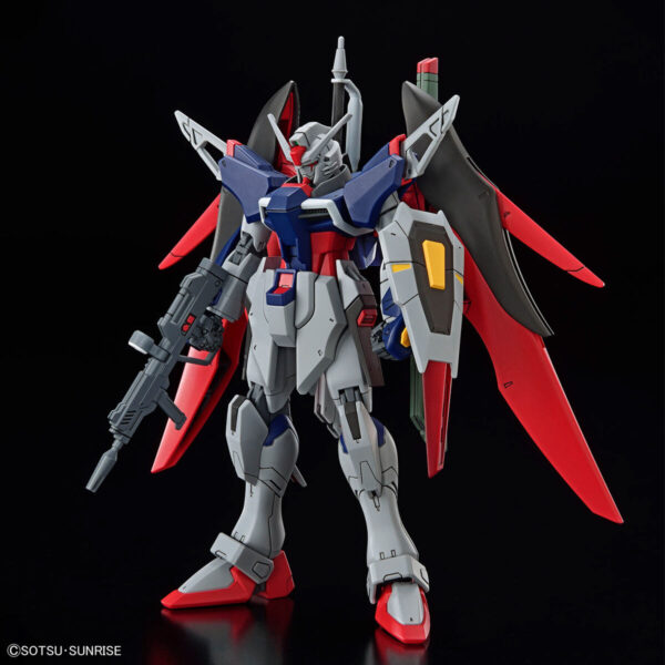 HGCE-258 ZGMF/A-42S2 & A-GXQ754/V2 Destiny Gundam Spec II & Zeus Silouette (1/144) 命運鋼彈 SpceⅡ＆宙斯裝備：圖片 4
