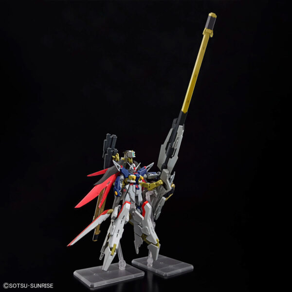 HGCE-258 ZGMF/A-42S2 & A-GXQ754/V2 Destiny Gundam Spec II & Zeus Silouette (1/144) 命運鋼彈 SpceⅡ＆宙斯裝備：圖片 2