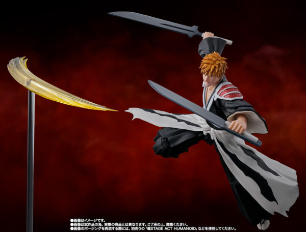 S.H.Figuarts - Ichigo Kurosaki -Dual Zangetsu- 死神Bleach 千年血戰篇 黑崎一護 -二刀斬月 [魂商店]：圖片 3