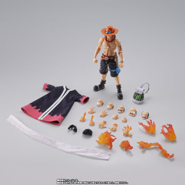 S.H.Figuarts - One Piece Portgas.D.Ace -Fire Fist- 艾斯 -火拳-：圖片 9