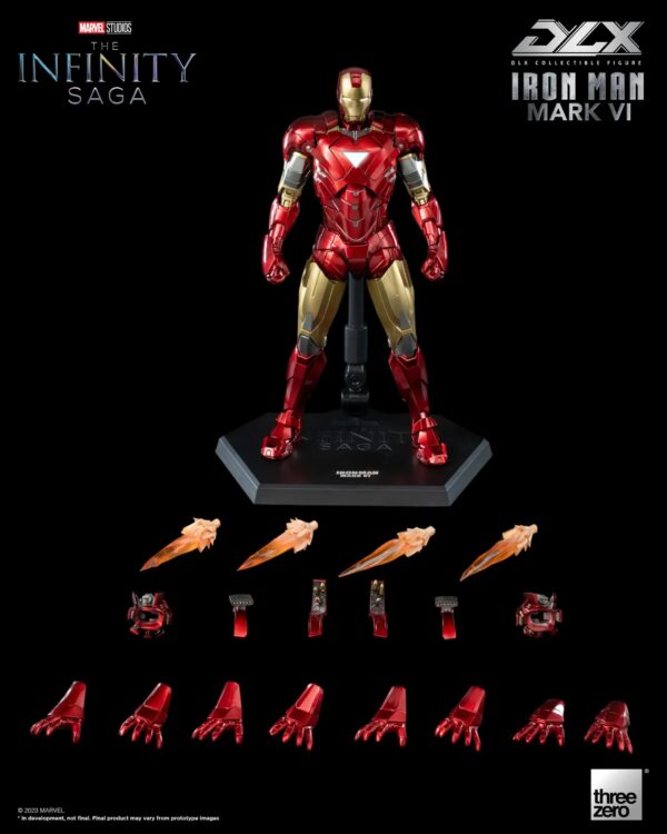 The Infinity Saga DLX Iron Man Mark 6 鋼鐵人 Mark 6：圖片 3