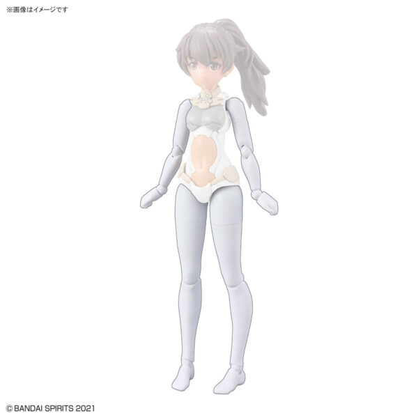 30MS OB-12 Option Body Parts Arm Parts & Leg Parts [White/Black] 身體配件套組 手＆腳 [白色/黑色]：圖片 12