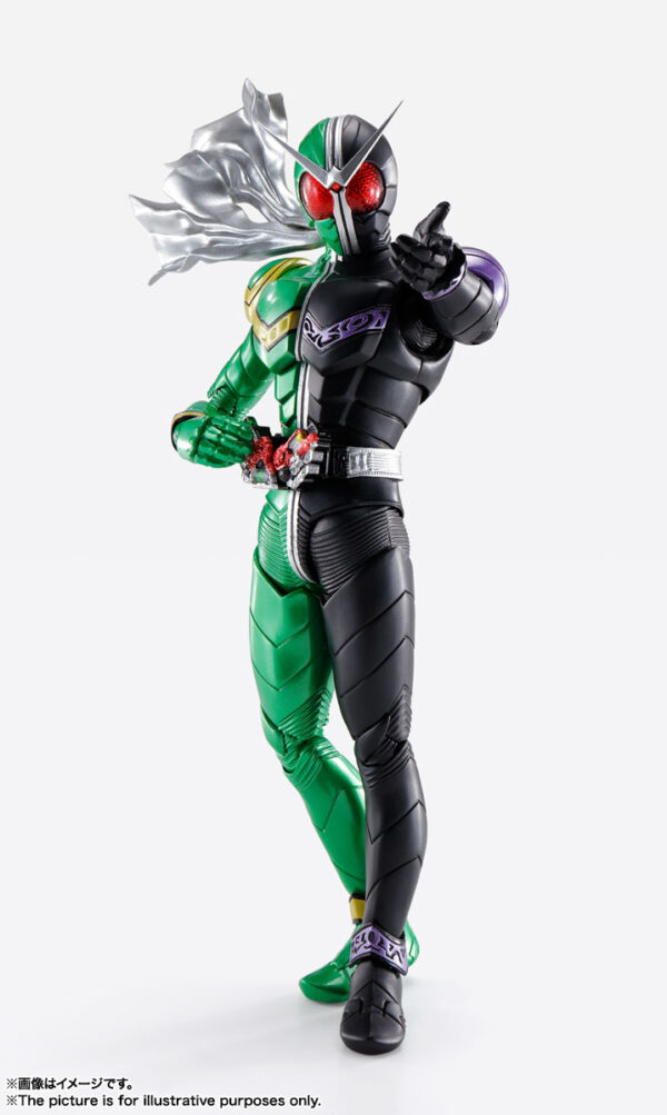 S.H.Figuarts - 假面騎士 W 旋風王牌 風都偵探動畫紀念[真骨彫]：圖片 6