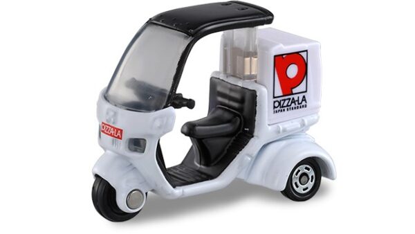 Tomica 099 - Pizza-LA Delivery Bike (1/39) 比薩送貨機車：圖片 2