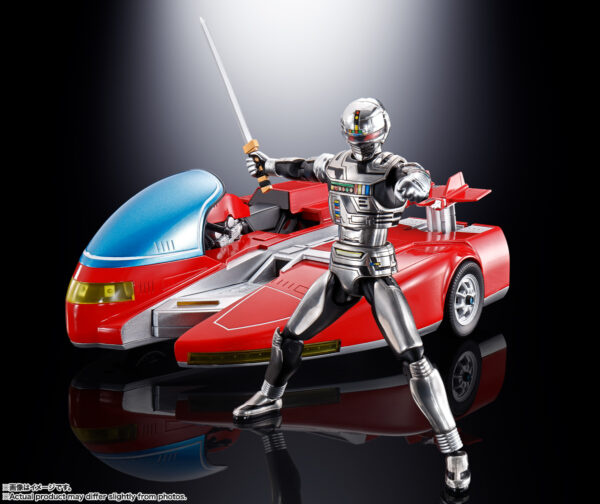 超合金 宇宙刑事 Gavan & Saibarian 卡邦＆賽巴利安 機車套組 (含 LR44 X 3電池)：圖片 2