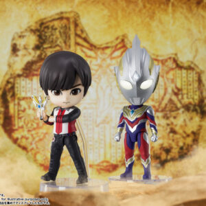 Figuarts Mini 072／073 - Ultraman Trigger Muti Type 超人力霸王特利卡複合型態 + Kengo Manaka 真中劍悟 (不分售)