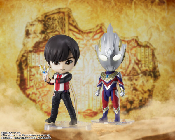 Figuarts Mini 072／073 - Ultraman Trigger Muti Type 超人力霸王特利卡複合型態 + Kengo Manaka 真中劍悟 (不分售)