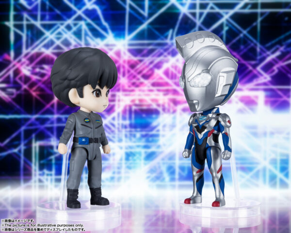 Figuarts Mini 074／075 - Ultraman Z Original 超人力霸王傑特基本型態 + Haruki Natsukawa 夏川遙輝 (不分售)