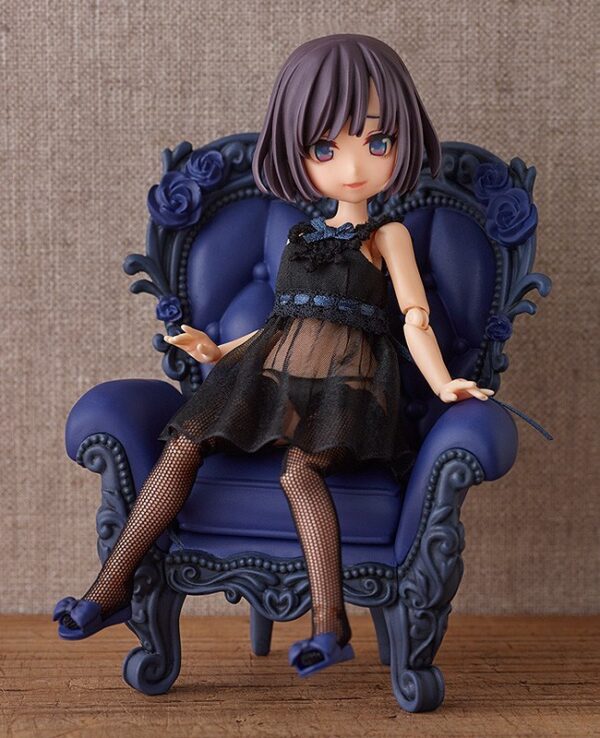 PARDOLL 吊帶睡裙 Noir：圖片 2