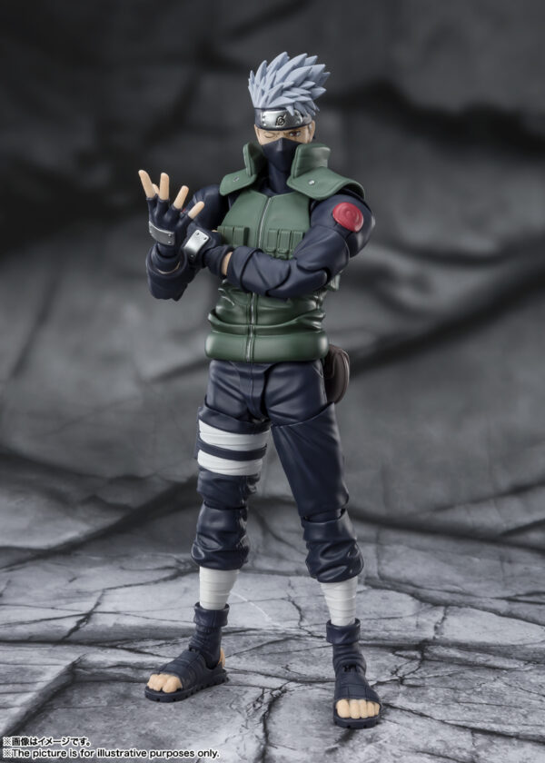 S.H.Figuarts - 火影忍者 旗木卡卡西 -威名遠播的寫輪眼英雄-：圖片 2