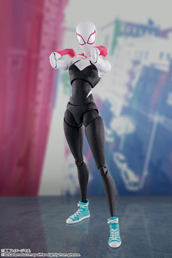 S.H.Figuarts - Spider-Gwen [Across the Spider-Verse] 女蜘蛛人關[蜘蛛人：穿越新宇宙]：圖片 6