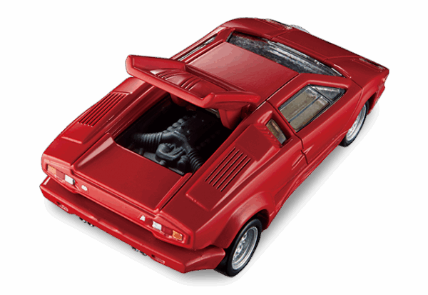 Tomica Premium 012 - Lamborghini Countach 25th Anniversary (1/61)：圖片 4