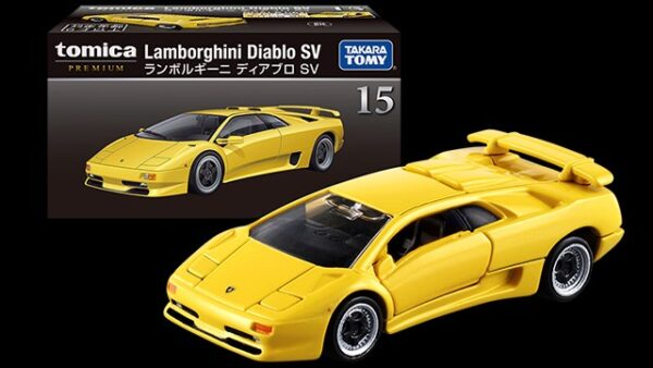 Tomica Premium 015 - Lamborghini Diablo SV (1/62)