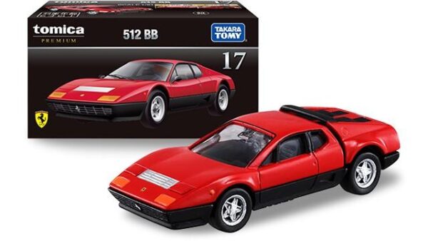 Tomica Premium 017 - Ferrari 512 BB (1/61)