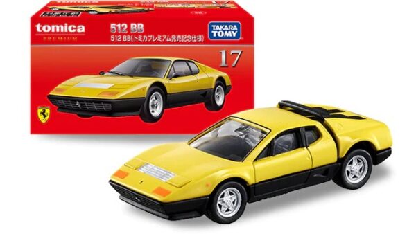 Tomica Premium 017 - Ferrari 512 BB (1/61)[初回特別仕樣]