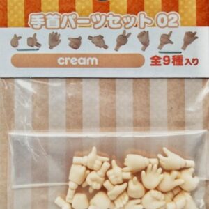 黏土娃 手掌零件套組 02 (cream)