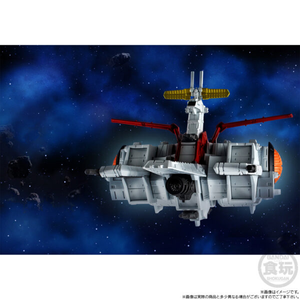 FW Gundam Converge SB - Nahel Argama [Unicorn Ver.] 擬·阿卡馬級強襲登陸艦 擬·阿卡馬【プレミアムバンダイ限定】：圖片 11
