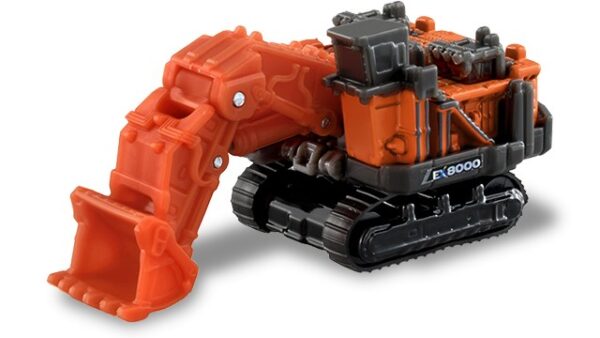 Tomica 025 - Hitachi Loading Shovel EX8000-7 (1/300)：圖片 2