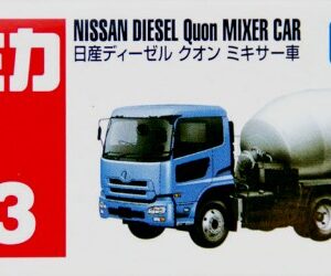Tomica 053 - Nissan Diesel Quon Mixer Car 日產柴油水泥預拌車