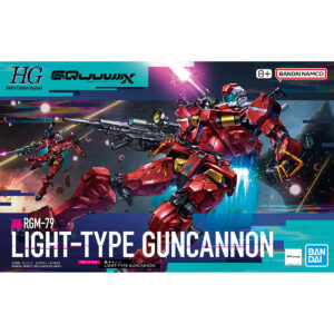HG-GQX-06 RGM-79 Light-Type Guncannon (1/144) 輕加農