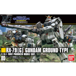 HGUC-210 RX-79[G] Gundam Ground Type (1/144) 陸戰型鋼彈