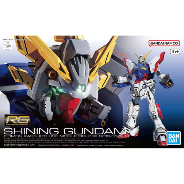 RG-042 - GF13-017NJ Shining Gundam (1/144) 閃光鋼彈