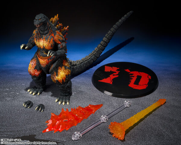 S.H.MonsterArts - Godzilla (1995) 哥吉拉 （1995）70週年特別紀念版：圖片 7