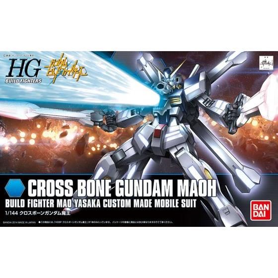 HGBF-014 Cross Bone Gundam Maoh (1/144) 魔王骷髏鋼彈