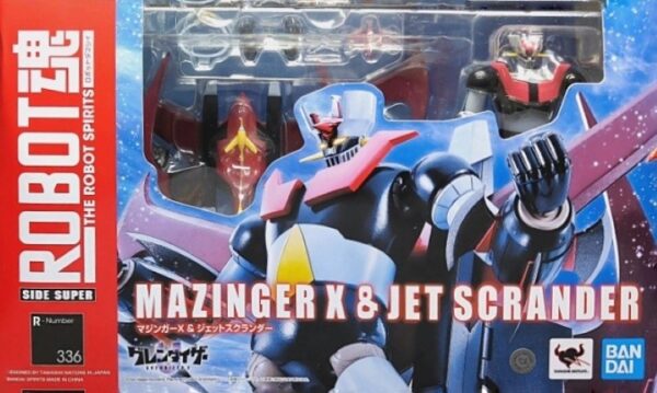 ROBOT 魂 R-336 - Mazinger X & Jet Scrander 無敵鐵金剛X與金剛飛翼