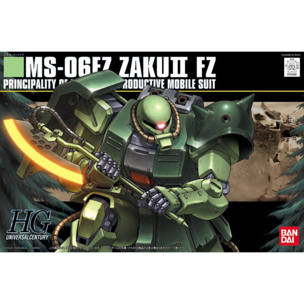 HGUC-087 MS-06FZ Zaku II FZ (1/144) 薩克II改