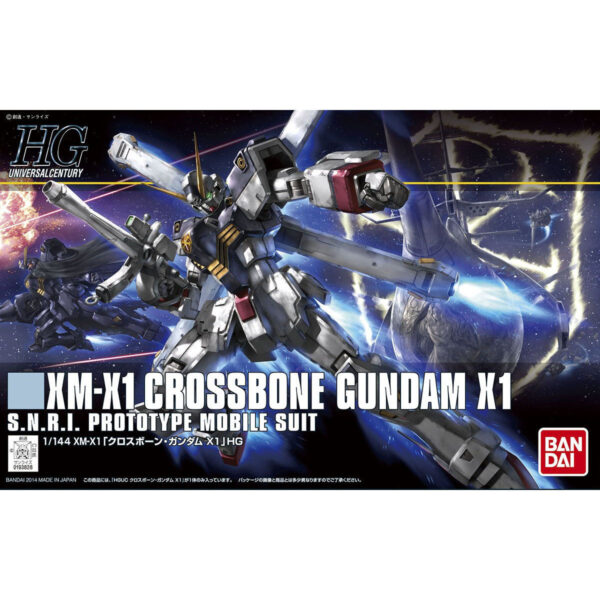 HGUC-187 XM-X1 Crossbone Gundam X1 (1/144) 骷髏鋼彈X1