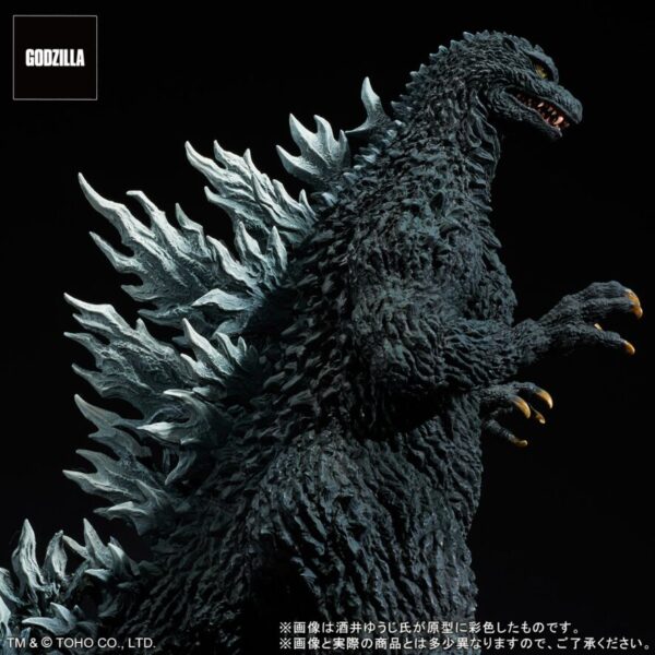X-Plus 酒井ゆうじ造形收藏 東寶30cm系列 Godzilla (2002) 嵐の中の攻防Ver. 哥吉拉2002 風暴中攻防：圖片 5