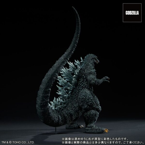 X-Plus 酒井ゆうじ造形收藏 東寶30cm系列 Godzilla (2002) 嵐の中の攻防Ver. 哥吉拉2002 風暴中攻防：圖片 4