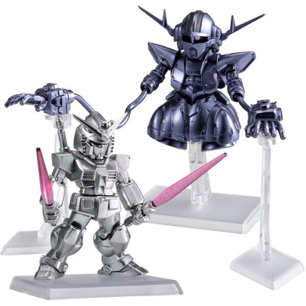FW Gundam Converge Core MS Gundam Last Shoot Set [Metallic Color Ver.] 機動戰士鋼彈最後射擊套組[金屬色版]：圖片 10