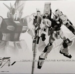 G-FRAME FA ν Gundam [ Long Range Fin Funnel & Hyper Mega Bazooka Launcher]