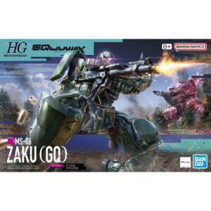 HG-GQX-10 MS-06 Zaku [GQ] (1/144) 薩克 [GQ]