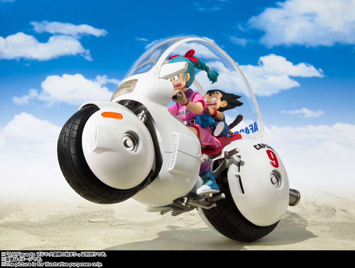 S.H.Figuarts - 七龍珠 Bulma's Motocycle Hoipoi Capsule No. 9 布瑪的機車 -膠囊 No.9:圖片 7