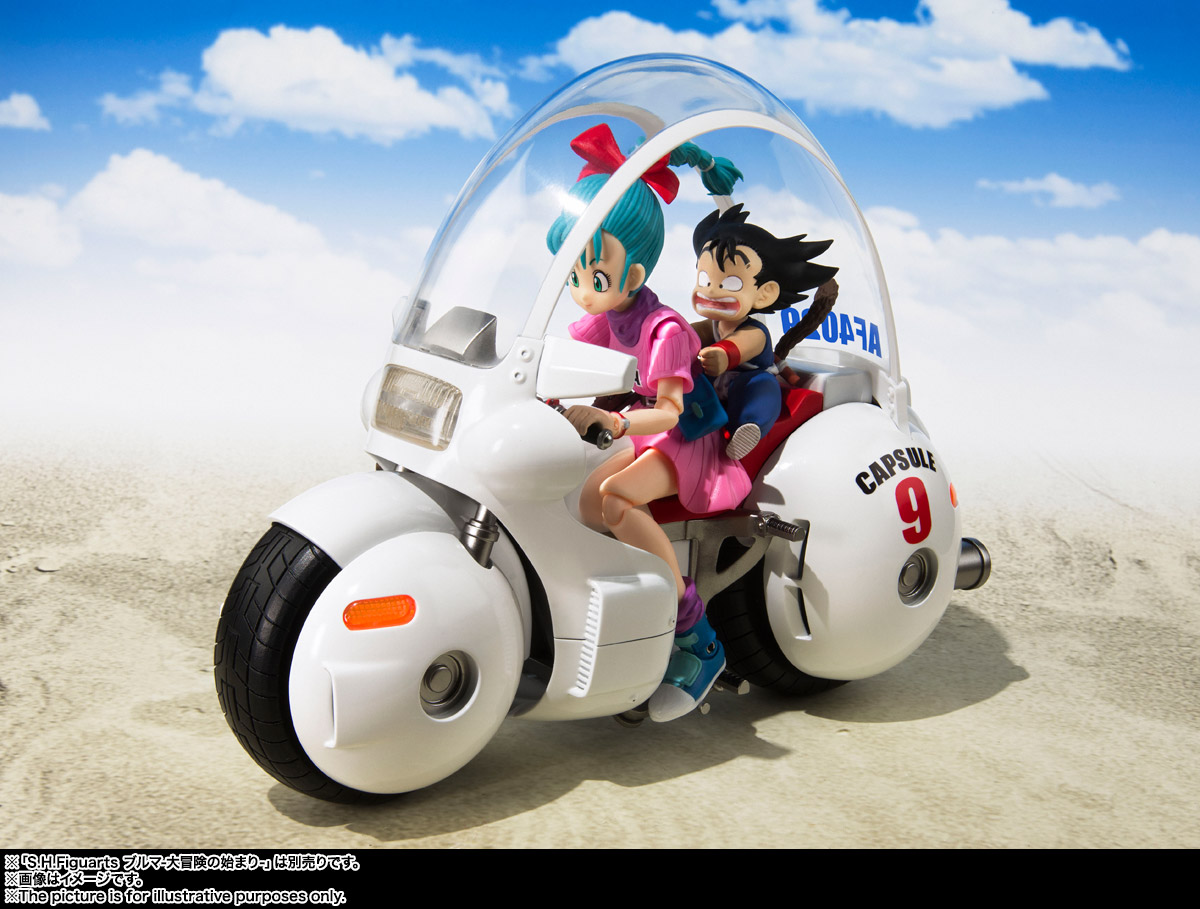 S.H.Figuarts - 七龍珠 Bulma's Motocycle Hoipoi Capsule No. 9 布瑪的機車 -膠囊 No.9:圖片 6