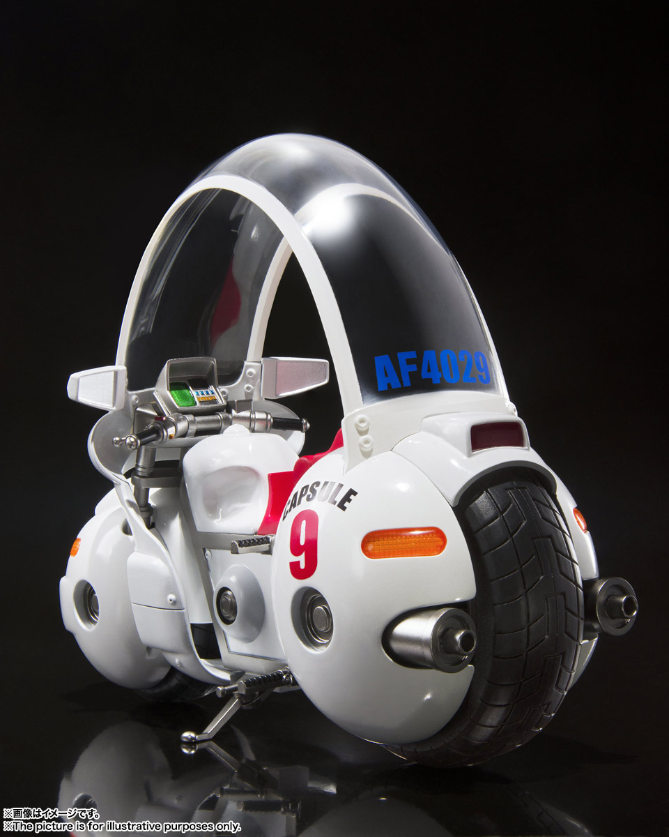 S.H.Figuarts - 七龍珠 Bulma's Motocycle Hoipoi Capsule No. 9 布瑪的機車 -膠囊 No.9:圖片 3