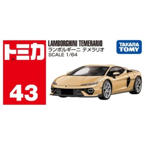 Tomica 043 - Lamborghini Temerario (1/64) 藍寶堅尼 Temerario