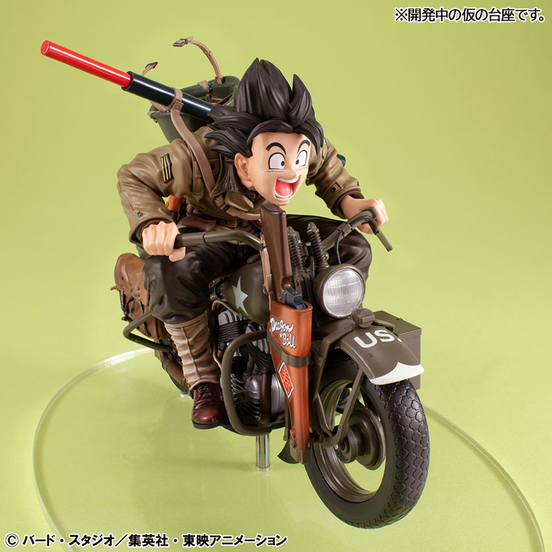 Desktop Real McCoy EX EAST-439 Dragon Ball Z - Son Goku & Bike 孫悟空及摩托車:圖片 5